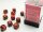 Würfelset: 36 Würfel 6-seitig 12mm Gemini Black-Red/gold