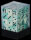 Würfelset: 36 Würfel 6-seitig 12mm Gemini White-Teal w/black