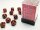 Würfelset: 36 Würfel 6-seitig Vortex Dice Burgundy/gold