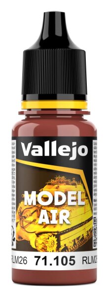 Vallejo Model Air: 71105 Braun/Brown (RLM 26) 17 ml