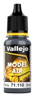 Vallejo Model Air: 71110 Dark Grey 17 ml