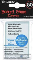 UltraPro Board Game Sleeves 41x63 mm (50) (US - Arkam H.)