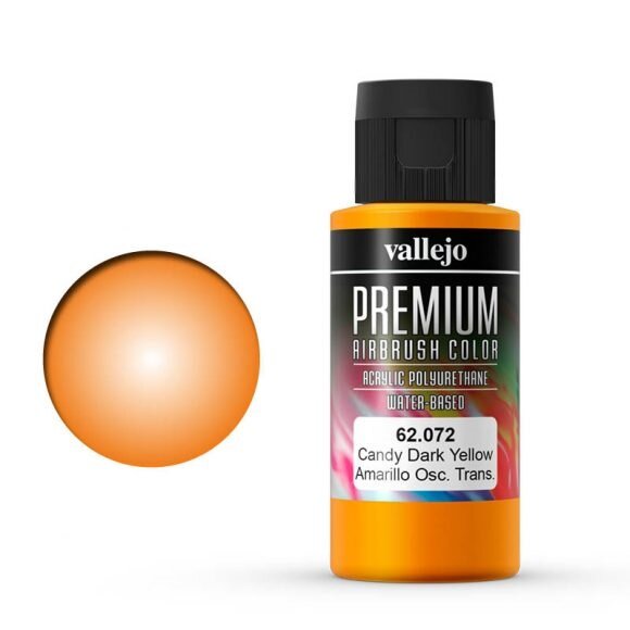 Vallejo Premium: Candy Dark Yellow (Polyu.) (60ml)