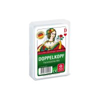 Doppelkopf, französisches Bild, Etui