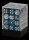 Würfelset: 36 Würfel 6-seitig 12mm Gemini Steel-Teal white