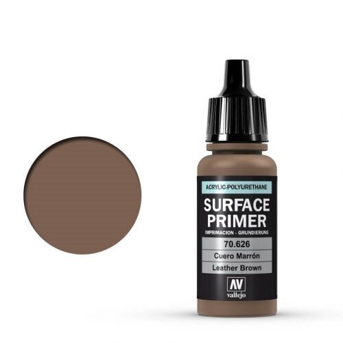 Vallejo Surface Leather Brown 17ml