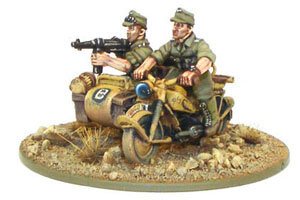 Bolt Action: DAK Motorcycle & Sidecar