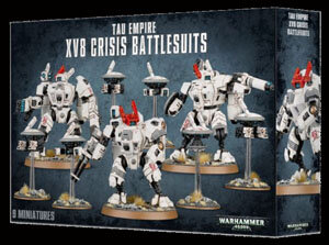 Tau Empire: XV8 Crisis Battlesuits