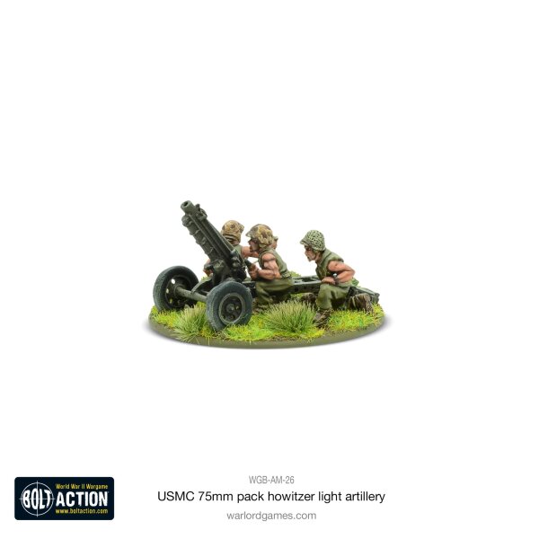 Bolt Action: USMC 75mm pack howitzer light artillery