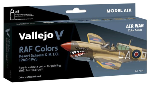 Model Air: Model Air Set RAF & FAA Desert Scheme & MTO 1940-45 (8)