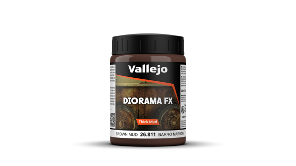 Brown Thick Mud - Thick Mud Textures 200 ml