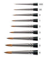 Pinsel Winsor and Newton Series 7 Kolinsky Miniature Nr.6