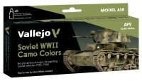 Model Air: Model Air Set Soviet WWII Camo Colors (8)