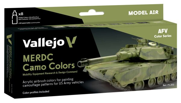Model Air: Model Air Set MERDC Camo Colors (8)