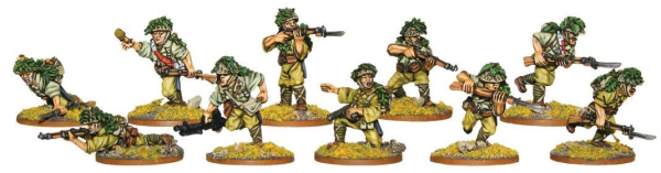 Bolt Action: Japanese Veteran Infantry Squad