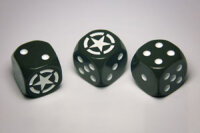 Nerd-X: WW2 Würfel "USA" x6
