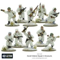 Bolt Action: Soviet Veteran Squad in Snowsuits (10)