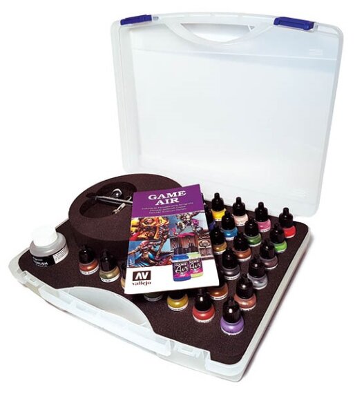Basic Game Air Colors & Airbrush Koffer Set