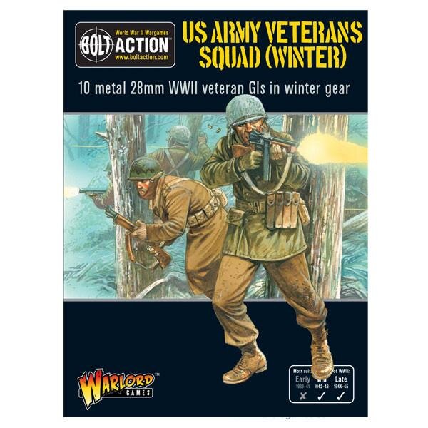 Bolt Action: US Infantry Veterans Squad (Winter)