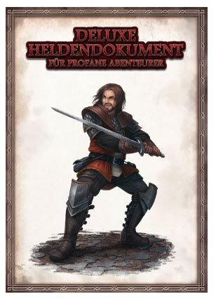 DSA5 Deluxe Heldendokument für profane Abenteurer