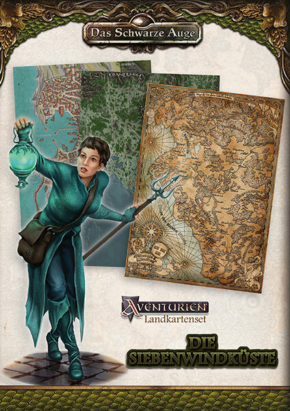 DSA5 Landkartenset Die Siebenwindküste
