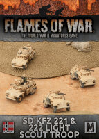 Flames of War GE: SdKfz 221 & 222 Light Scout Platoon...