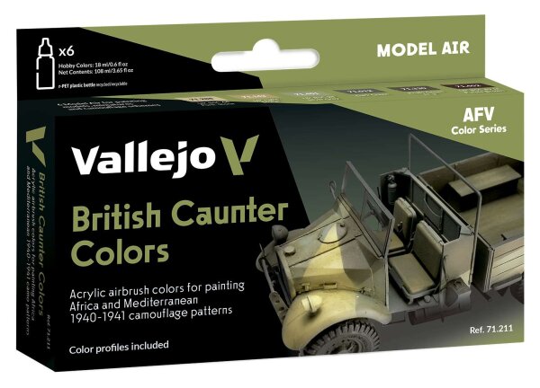 Model Air: Model Air Set British Caunter Colors