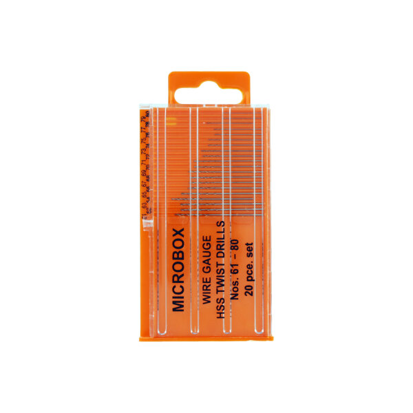 Vallejo Tool Microbox drill set (20) 61-80