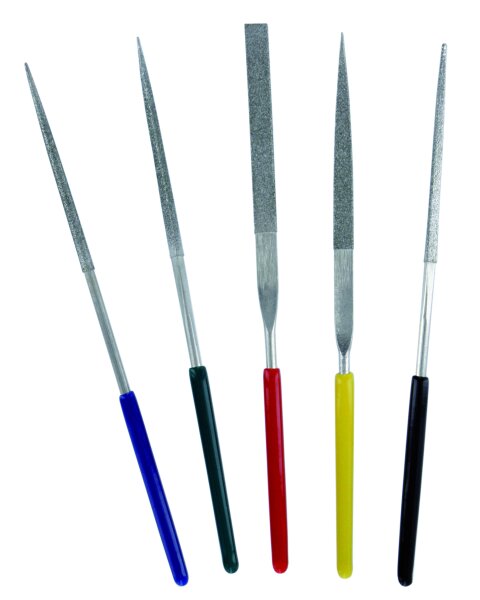 Vallejo Tool 5pc Diamond File set 100mm