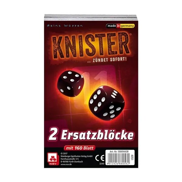 Knister - Zusatzblöcke (2er Set)