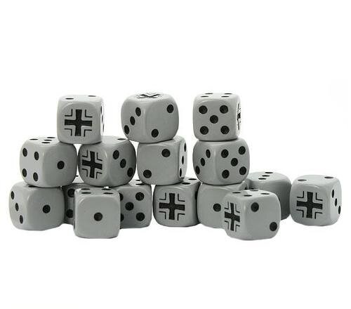 Bolt Action: German D6 Dice Pack (16)