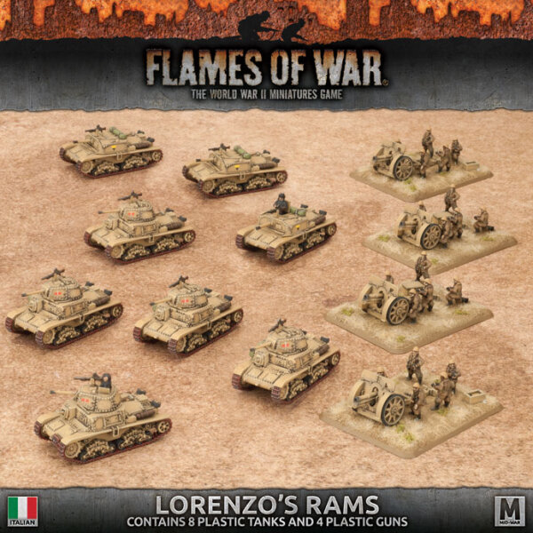 Flames of War IT: Lorenzos Ram Italian Army Deal