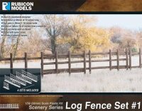 Rubicon Models: Log Fence Set