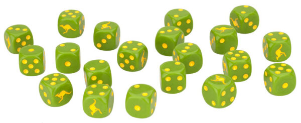 Team Yankee Australian Dice (x20)