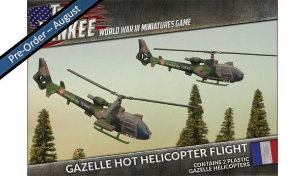 Team Yankee French Gazelle HOT (Plasticx2)