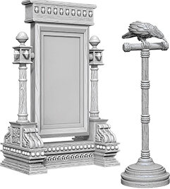 Mirror & Bird on Stand