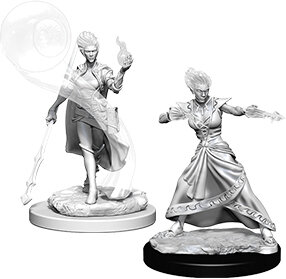 Fire Genasi Female Wizard