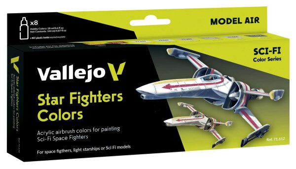 Model Air: Model Air Set Star Fighters Colors (8)