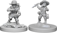 Pathfinder Deep Cuts Mini.: Male Halfling Rogue