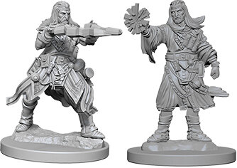 Pathfinder Deep Cuts Mini.: Male Human Wizard