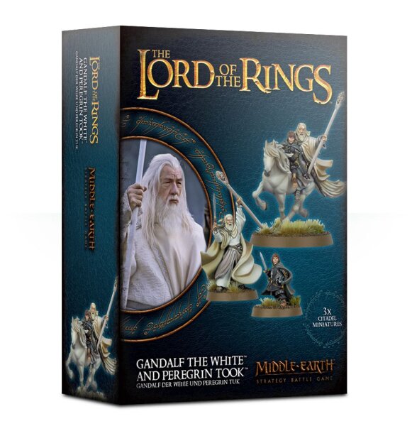Middle Earth: Gandalf der Weiße und Peregrin Tuk (x2)
