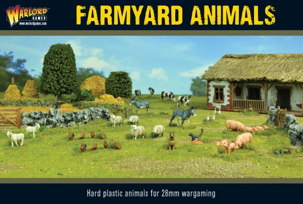 Warlord Games: Farmyard Animals (Plastik)