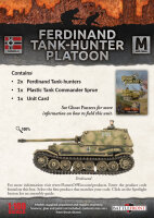 Flames of War GE: Ferdinand Tank Hunter Platoon (x2)