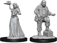 Pathfinder Deep Cuts Mini.: Merchants (Serving Girl/Merchant