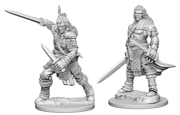 Pathfinder Deep Cuts Mini.: Human Male Fighter