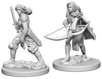 Pathfinder Deep Cuts Mini.: Human Female Fighter