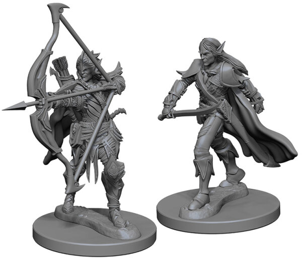 Pathfinder Deep Cuts Mini.: Elf Male Fighter
