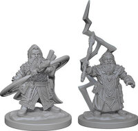 Pathfinder Deep Cuts Mini.: Dwarf Male Sorcerer