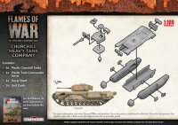 Flames of War SU: Churchill Heavy Tank Company (x5/Plastic)