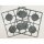 Renedra: Plastik Bases 40mm rund paved (x8)